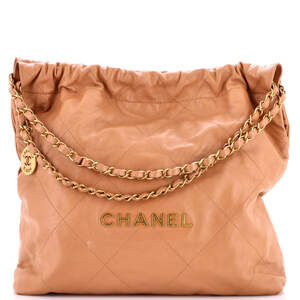 Chanel Medium 22 Chain Hobo Quilted Calfskin
